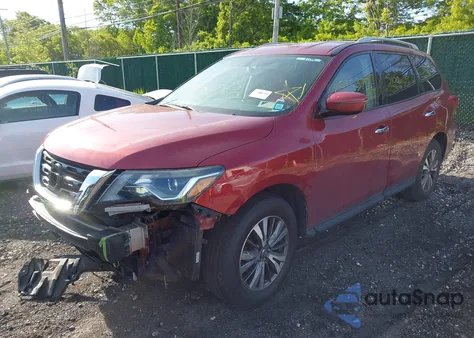 2017 Nissan Pathfinder Sv from USA, damaged, VIN 5N1DR2MM4HC691037